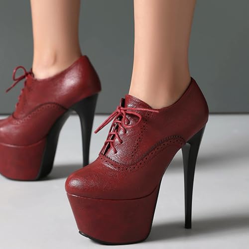 15.5cm Ultra-High Heels Pole Dance Shoes3