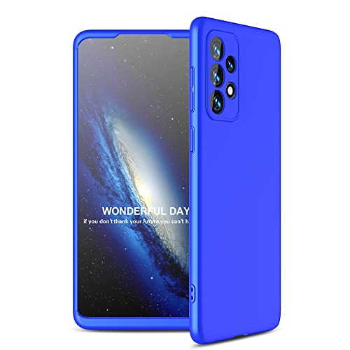 Image of Kapa Double Dip Full 360 Protection Back Case Cover for Samsung Galaxy A73 (5G) (Blue)