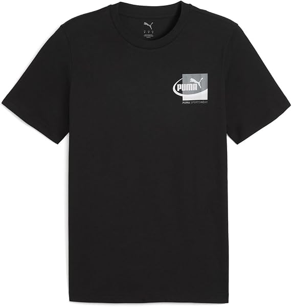Erkek GRAPHIC Tee T-shirt PUMA Black XL