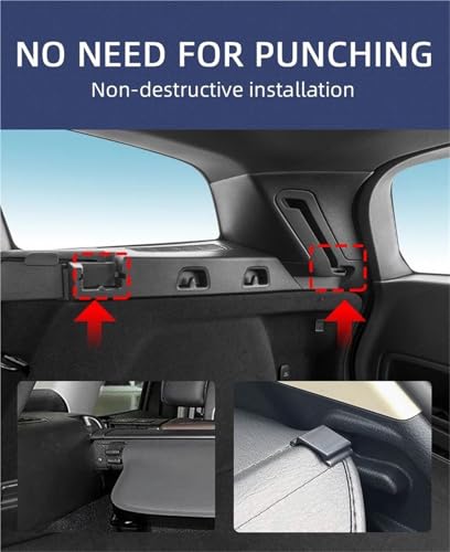 Protector impermeable de privacidad para Volvo V60 que oculta la carga del maletero 4