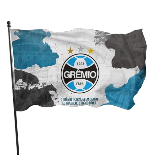 Grêmio Foot-Ball Porto Alegrense Home Garden Flag Outdoor Flag Banner Flag 3 x 5 Ft Decor Flag with Grommet