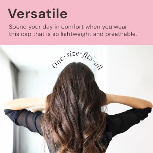 MILANO COLLECTION Wig Caps for Women | Premium Breathable, Stretchable, Nylon Bald Wig Cap Liner Stocking for Wigs and Lace Front Wigs, Hair Cap, Nude, 1 Pack of 9 Caps, 9 Count - Thumbnail 2