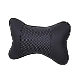 ☀Tamaño: 27 * 18 cm Sannysis almohadillas de Seguridad de coches Hombro Protección Almohada (Negro)