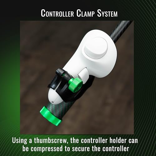 deadeyevr - drivr elite mini - golf club for virtual reality - realistic vr golf simulator handle - adjustable weighted vr golf club grip for enhanced play