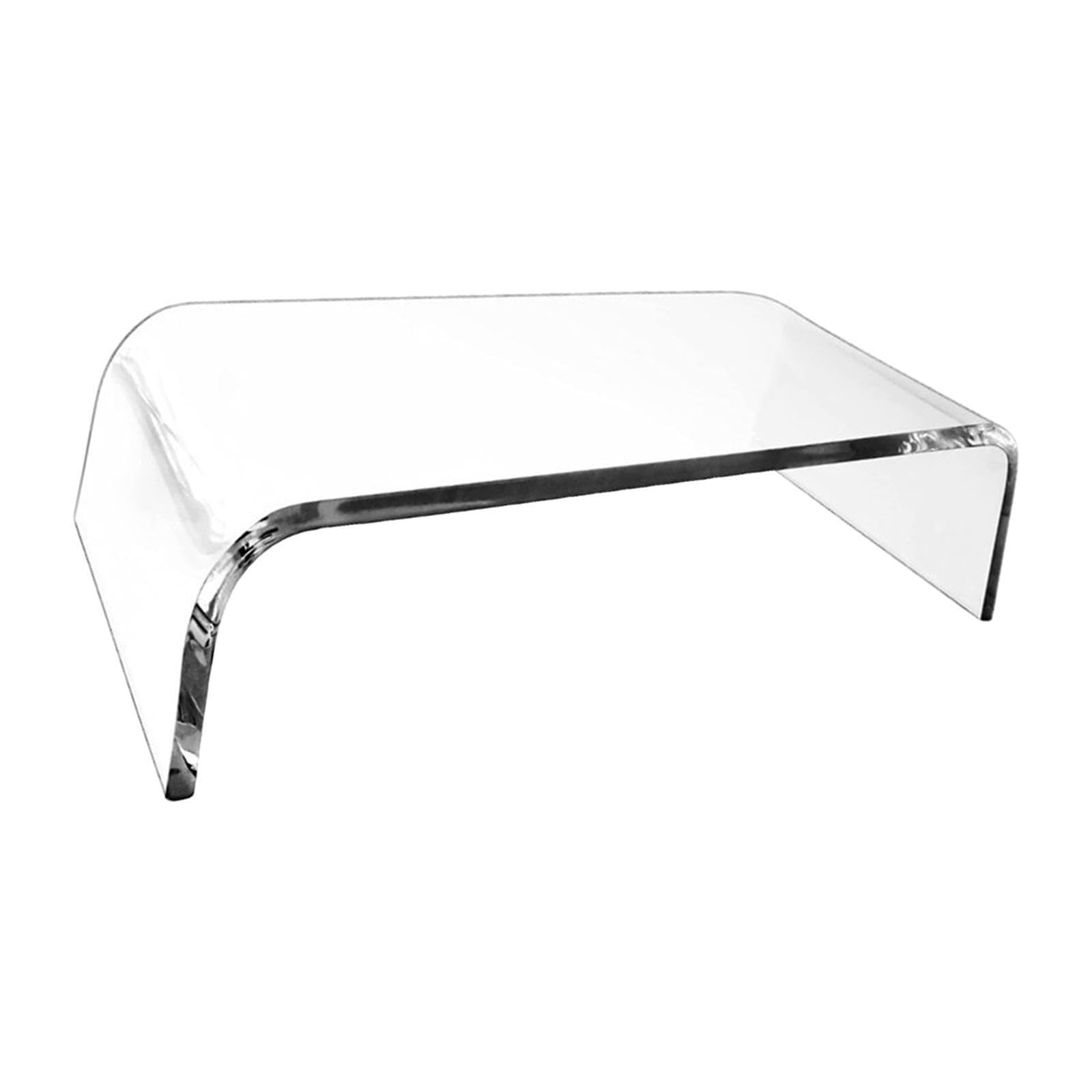 QUXVUIS Computer Riser Stand Laptop Holder Smart Smooth Rounded Corners Storage Organizer For Office Desktop Will Receive 1 Computer Stand Riser. Desk , 36x19x10CM
