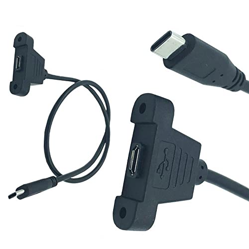 ^CvCP[u USB-C 3.1 IX to Micro USBXϊA_v^ P[u f[^](ő5Gbps) USB Type-C@Ή ϊ  RlN^ 50CM