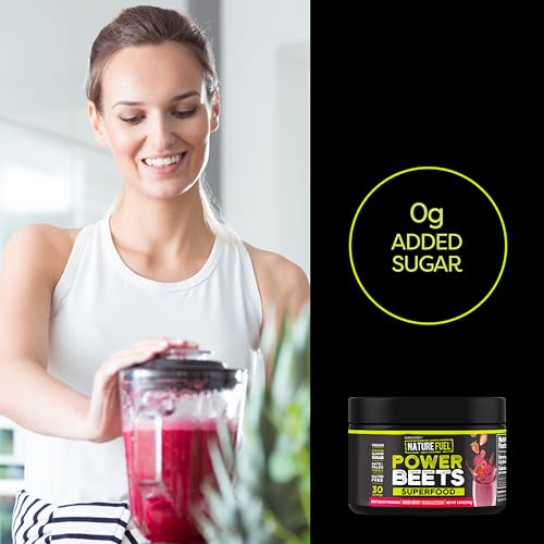 Healthy Delights Nature Fuel Power Beets, Vegan Beet Juice Powder, Beet Powder for High Blood Pressure, 0g Added Sugar, Beet Root Supplement, Beetroot, Mixed Berry, 30 Servings (Packaging May Vary) - Thumbnail 5
