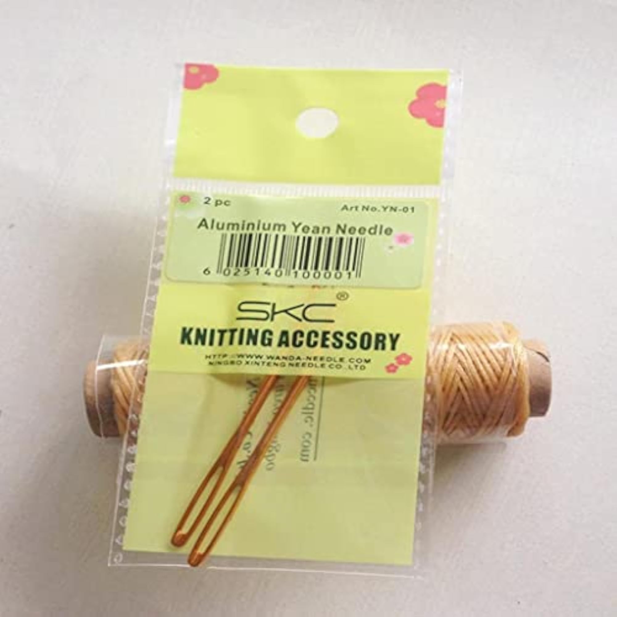 10x2pcs Aluminium Large-Eye Bent Tip Tapestry Darning Needles