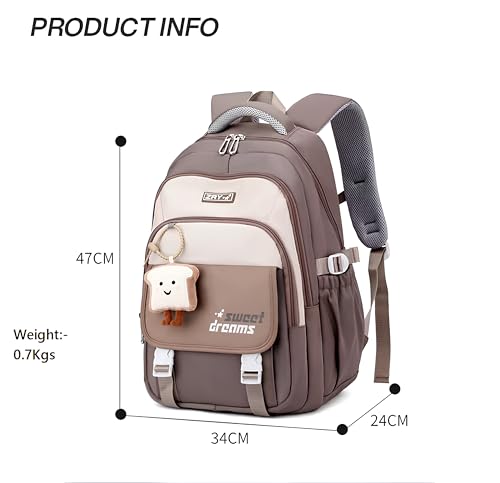 Image of THE VENTI Schoolbag School Backpack, Picnic Bag for Boys & Girls