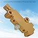 PV2 Combination Proportioning Valve, PV71 Disc/Drum Disc Front Drum Rear Brass Brake Proportioning Valve,172-1353 Front Drum Rear Brake fit for Ford Chevy Classic Car Truck