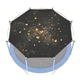 Trampoline Shade - Octagonal Heavy Duty Protection | Trampoline Sun Cover | PU Material 380g-680g Fits 10ft 12ft 14ft – For Patio Pool Camping Garden Lawn Park Deck Outside Sports Rain – UV Resistant