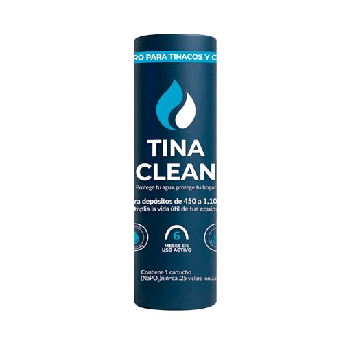 La mejor comparación de Tinacos pequeños más recomendados. 31 Tina Clean | Antisarro para Tinaco 450–1100L 6 Meses | Filtro y Suavizador de Agua contra Sarro y Agua Dura