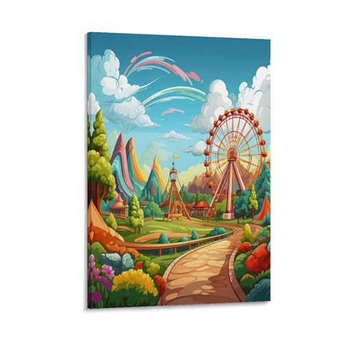 Décoration murale moderne sur toile KAYZTGSDA 50x75 cm