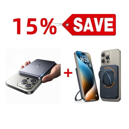 TORRAS MiniMag Power Bank, 10,000mAh & 5,000mAh Magnetic