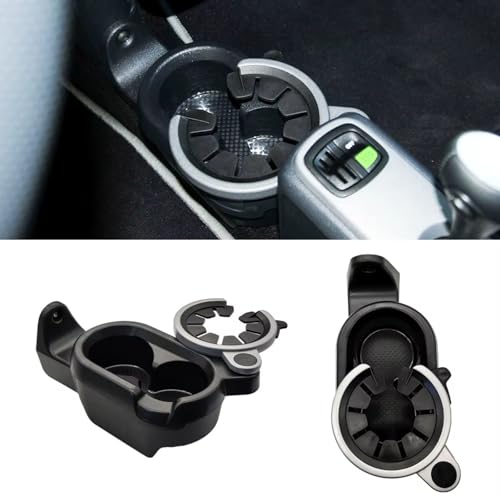 Support de gobelet double pour Smart Fortwo console centrale porte-boisson stable et pratique