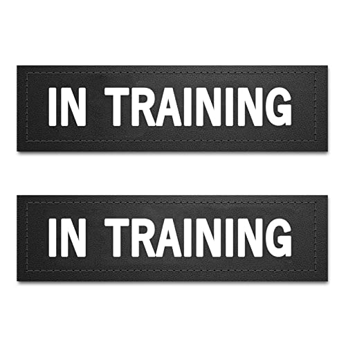 Dog Vest Patches for Dog Harness, Removable Patches - Service Dog, Emotional Support, in Training, Therapy Dog, DO NOT PET(2 pcs) Dog Vest Patches for Dog Harness, Removable Patches - Service Dog, Emotional Support, in Training, Therapy Dog, DO NOT PET(2 pcs)