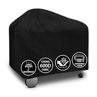 Tunansx 22 inch Grill Cover for Weber Performer Charcoal Grills, 600D Heavy Duty BBQ Cover, Waterproof, Weather Resistant, UV and Fade Resistant, Compared to Weber 7152