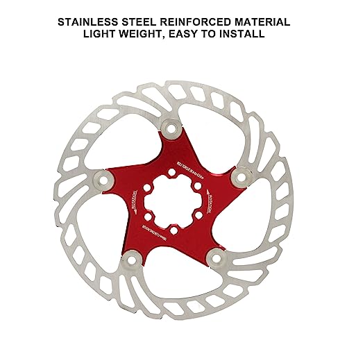 Disco de Freio Flutuante para Bicicleta, Instalação Simples 6 Parafusos Disco de Freio para Biciclet