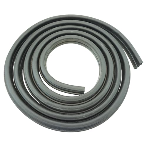 TRQ Front Left or Right Door Weatherstrip Seal Compatible with 1999-2011 F250 Super Duty, 1999-2016 F350 Super Duty, 1999-2016 F450 F550, 2000-2005 Excursion by TRQ - Used condition - US$39.89