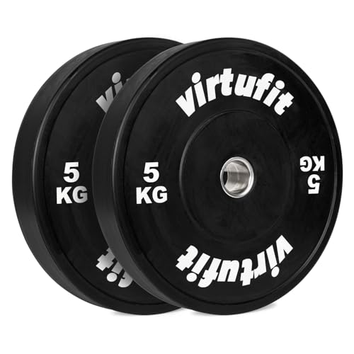 VirtuFit Rubber Bumper Plates 5kg Set