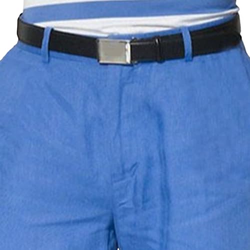 Shorts deportivos casuales para hombre azul talla 36 miniatura 3