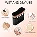 Orybot Self Tan Brush-Kabuki Brush for Body,Sunscreen Tanning Brush,Blusher,Shadow,Powder,Bronzer and Foundation Self Tanner Brush,Makeup Brushes for Face and Body(Black)