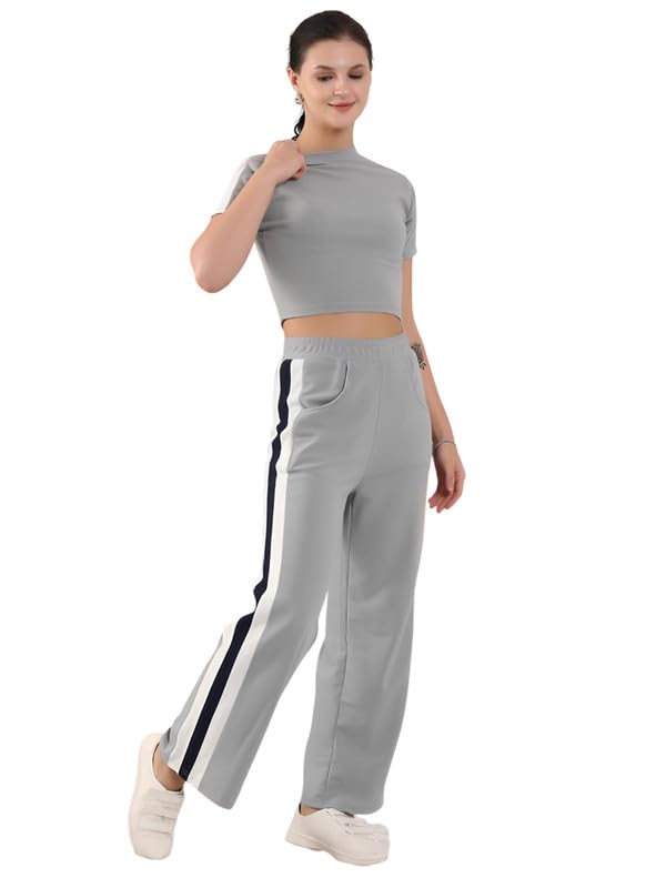 Image of DTR FASHION Women's Active Wear Stretchable Tracksuit | Yoga Wear Suit Set | Casual Wear Tracksuit
