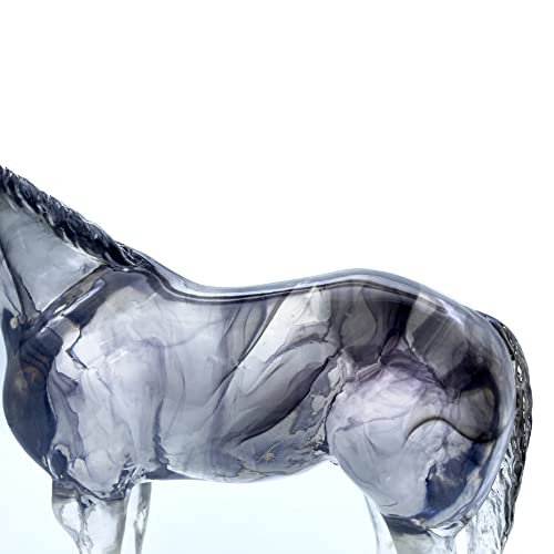 Funsxbug Art Standing Horse Statue Figurines Sculpture Home Office Decoration Tabletop Decor Ornaments Gifts For Horse Lovers #TOP2