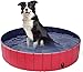 Bardzo duży basen dla zwierząt domowych, antypoślizgowy odporny na UV PVC. Składany paddling basen basenem do kąpieli Frisbees dla psów, kotów, dzieci, pogrubienie trwałego przenośnego psa basen dla k