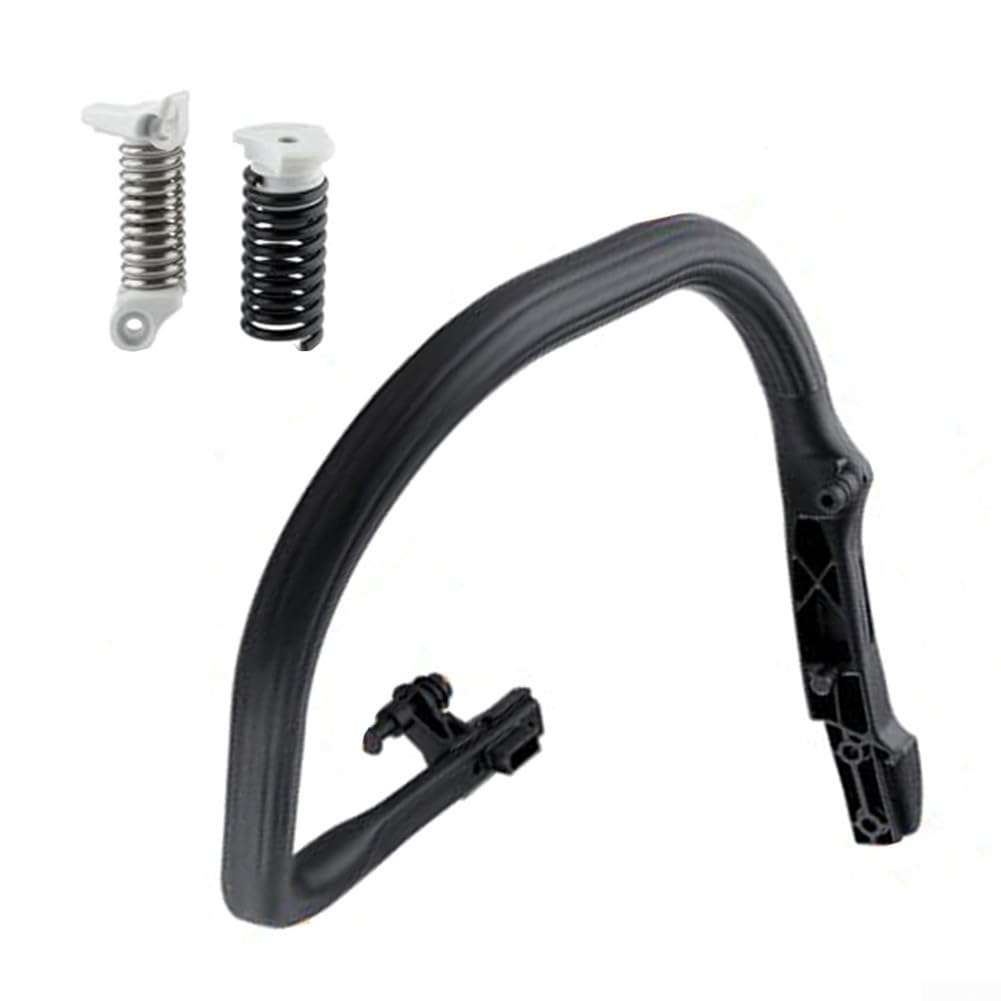 Manubrio anteriore per motosega a benzina MS261, MS271, MS291, impugnatura rivestita in gomma per un migliore controllo, pezzo di ricambio in metallo 1141-791-1706