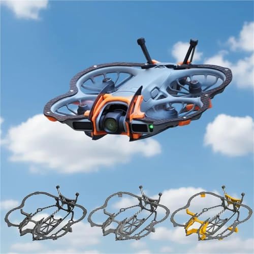 Kit d'armure DJI Neo pour éviter les casses : protection complète et légère en carbone orange - 4