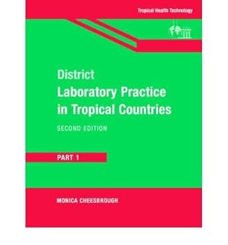 Paperback District Laboratory Practice in Tropical Countries Book