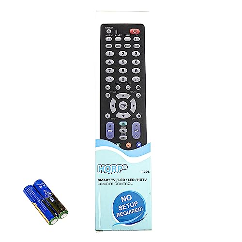 HQRP Remote Control Works with Samsung 4K UHD JU7500 Series UN78JU7500FXZA UN65JU7500FXZA UN55JU7500FXZA UN48JU7500FXZA UN40JU7500FXZA 78' 65' 55' 48' 40' LCD LED HD Smart TV