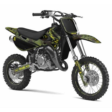 Amazon.com: 2001-2007 DRZ 125 Apache Green Senge Graphics Complete