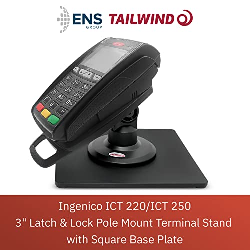 Base soporte para terminal Ingenico ICT 220/250 negra miniatura 2