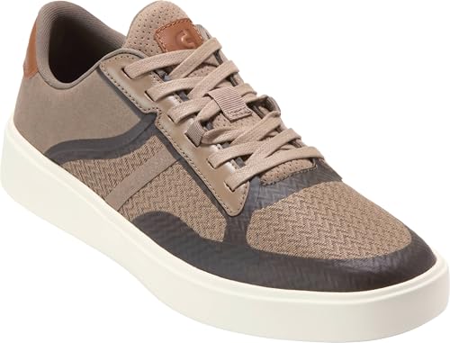 Cole Haan Men's Grand Crosscourt Winner Sneakers, Irish Coffee/Golden Honey/Ivory, 11-M US