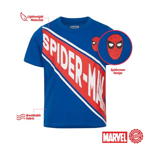 Marvel Spider-Man Boys 4 Pack Graphic T-Shirt2
