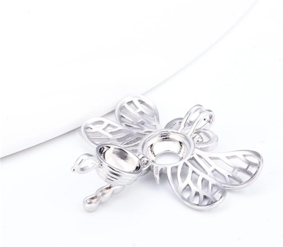 Silver Plated Dragonfly Cage Pendants Crafting Charm for DIY Necklace Bracelet Jewelry Making - Image 3