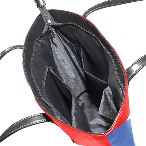 Image of Top Handle Bag for Women Vegan Leather Lady Purse Shoulder Bag