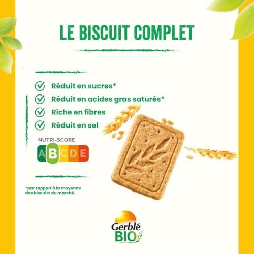 Gerblé le biscuit complet bio - vue 3