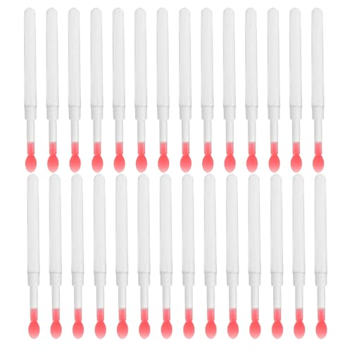 Pinceau Applicateur Silicone Lèvres avec Couvercle pour Tracé Précis