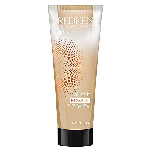 Redken All Soft Mega Mask | For Dry/Brittle Hair | Deep Conditioning Hair Treatment | 6.8 Fl Oz (REDKN-42135)