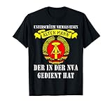 DDR SHIRT: , NVA Shirt, Nationale Volksarmee, Unterschätze niemals einen alten Mann der in der DDR gedient hat, DDR NVA Kleidung, NVA Uniform, Stasi keine Grenze Grenzposten Intershop Wir Sind Das Volk 3. Oktober, 30 Jahre Einheit 2020, NVA Zeltbahn