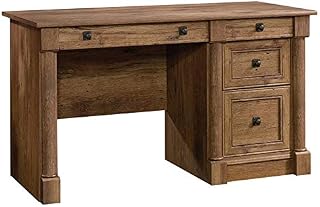 Pemberly Row Computer Desk in Vintage Oak