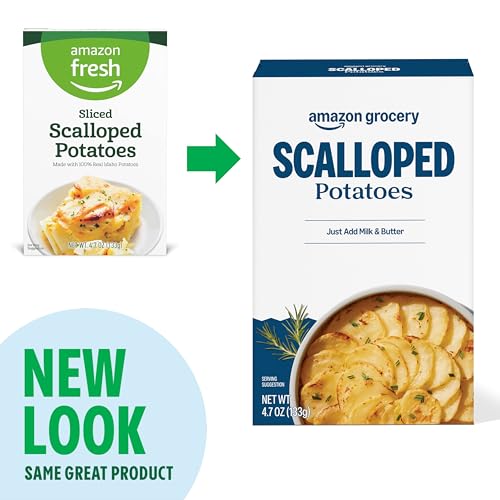 Image of Amazon Grocery, Scalloped Potatoes, 4.7 Oz (Previously Amazon Fresh, Packaging May Vary)