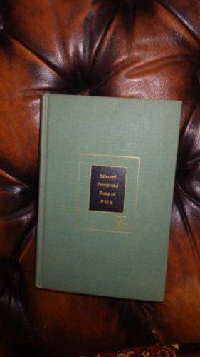 The Selected Poetry and Prose of Edgar Allan Poe B0007H9K84 Book Cover