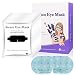 Masque pour Les Yeux Chaud à la Vapeur Fabriqué,Steam Warm Eye Mas,Masque Vapeur pour les Yeux à la Lavande Soulager la Fatigue Oculaire-10 Pièces