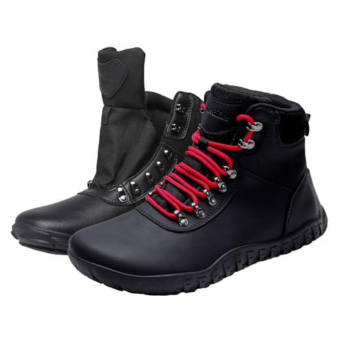 EDAT Hike Winter Barfußstiefel Damen Herren, Warme Produktbild-Vorschau 4