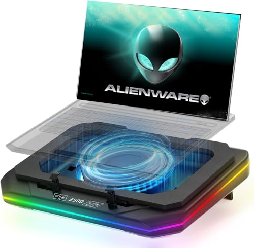 Cooling Pad for Dell Alienware 16 Aurora Alienware M16 X16 R1 R2 16 Area-51 16 inch Gaming Laptop,