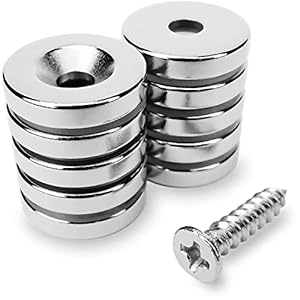 Sensei 15x3 mm Neodym-Ringmagnete (10 Stück)